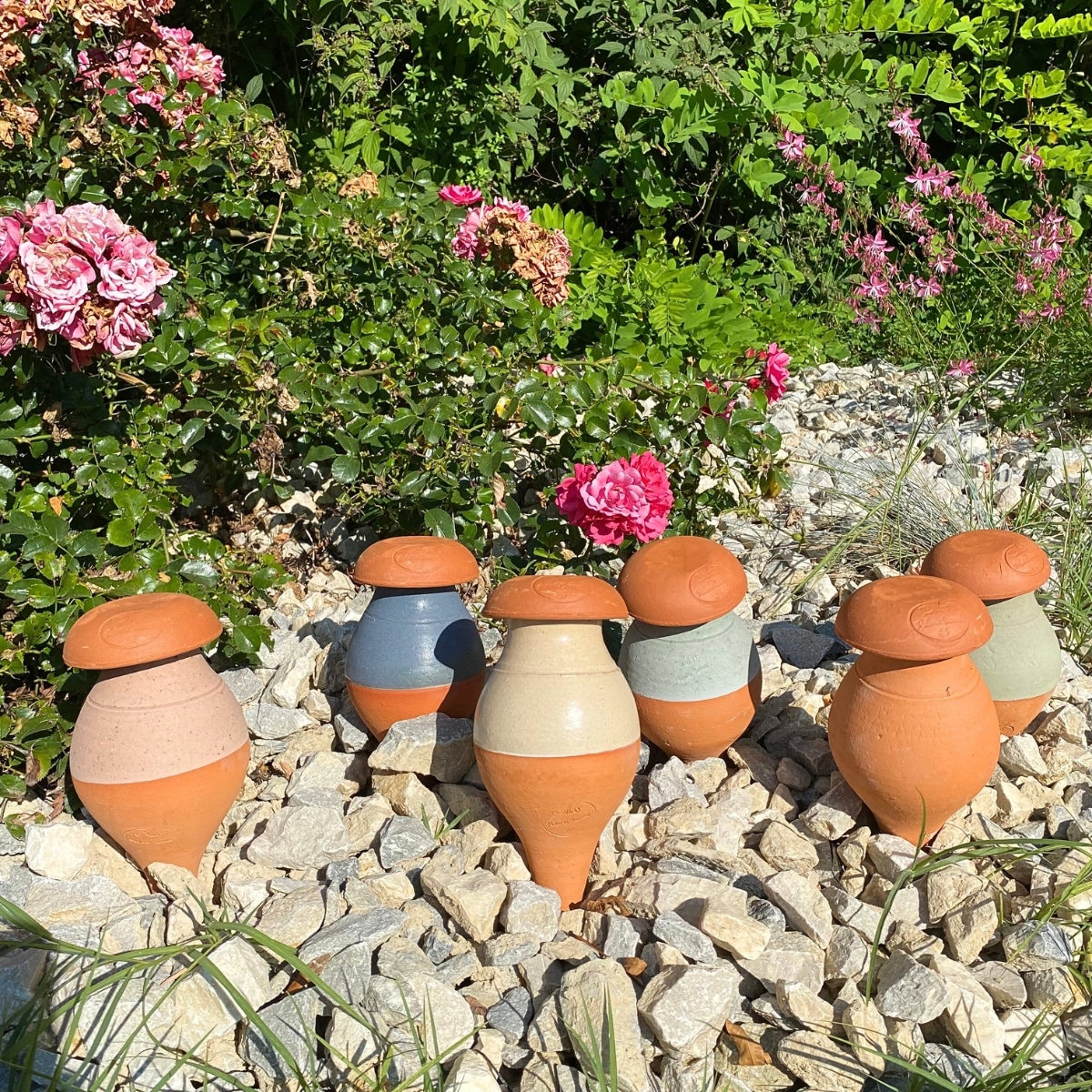 Ollas à planter allongée 0,5 L – Terre brute – Image 3