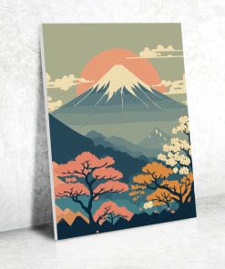 Peinture par numéros 30×40 cm – Mont Fuji