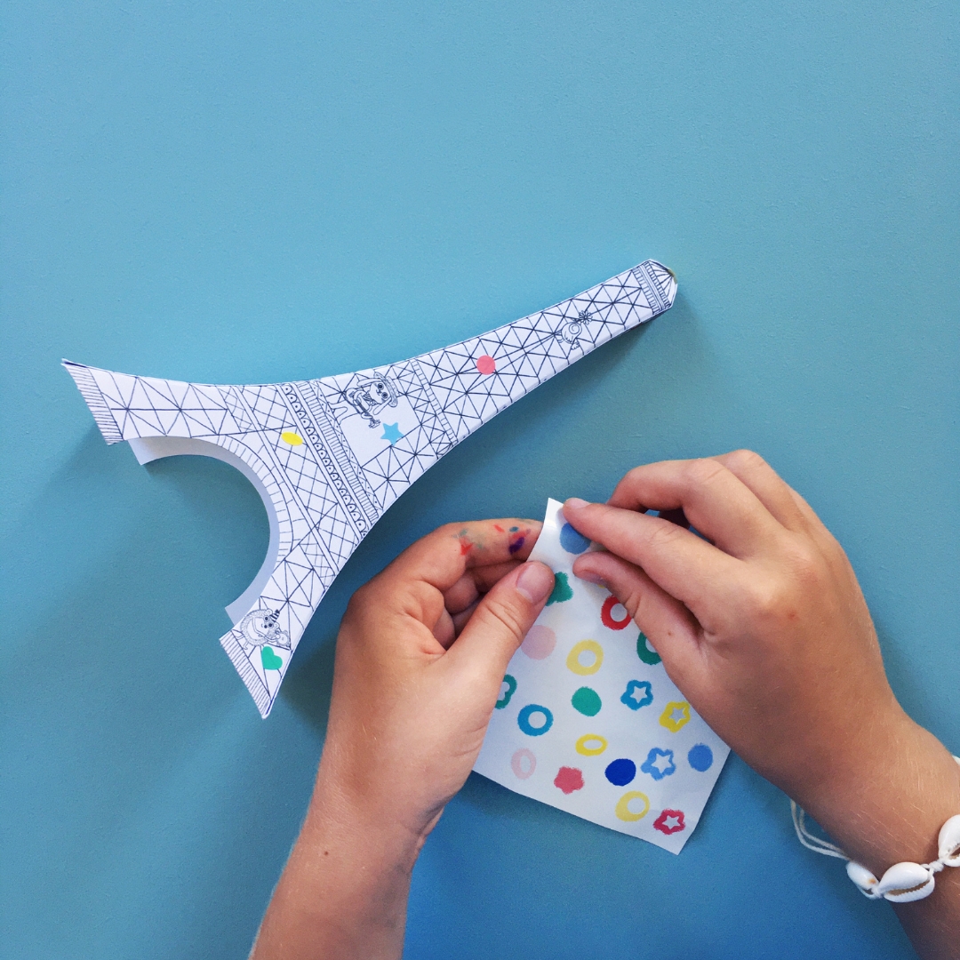 Kit créatif : 1 tour eiffel à construire – Image 2