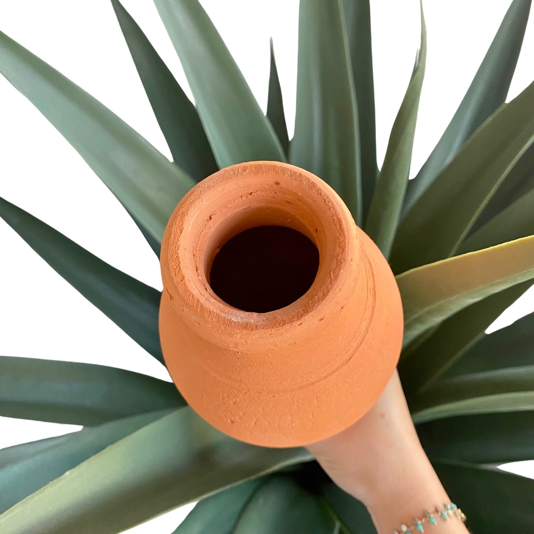 Ollas à planter 0,5 L – Terre brute – Image 7