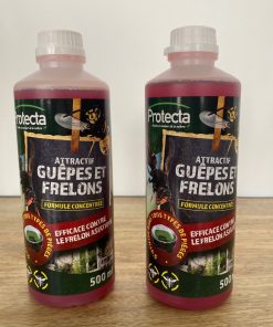 Pack de deux liquides pour pièges à guêpes