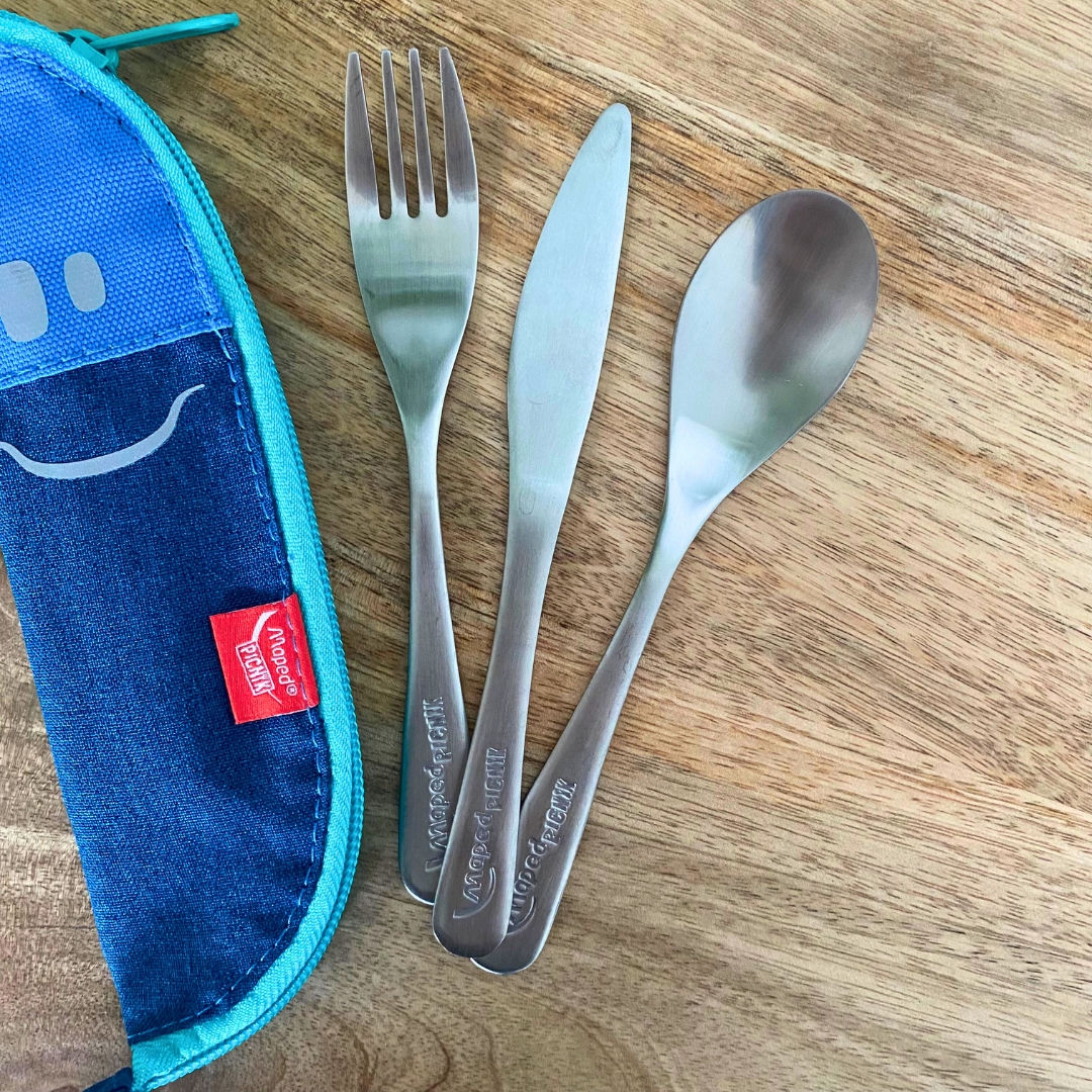 Set de couverts réutilisables et son étui – Image 2