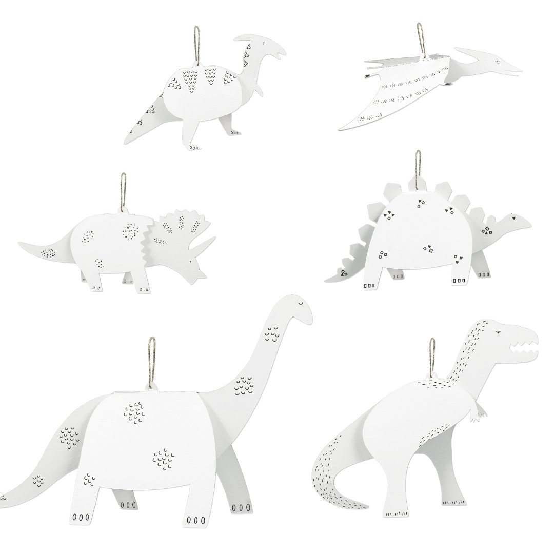 Kit créatif : 6 dinosaures à construire – Image 3