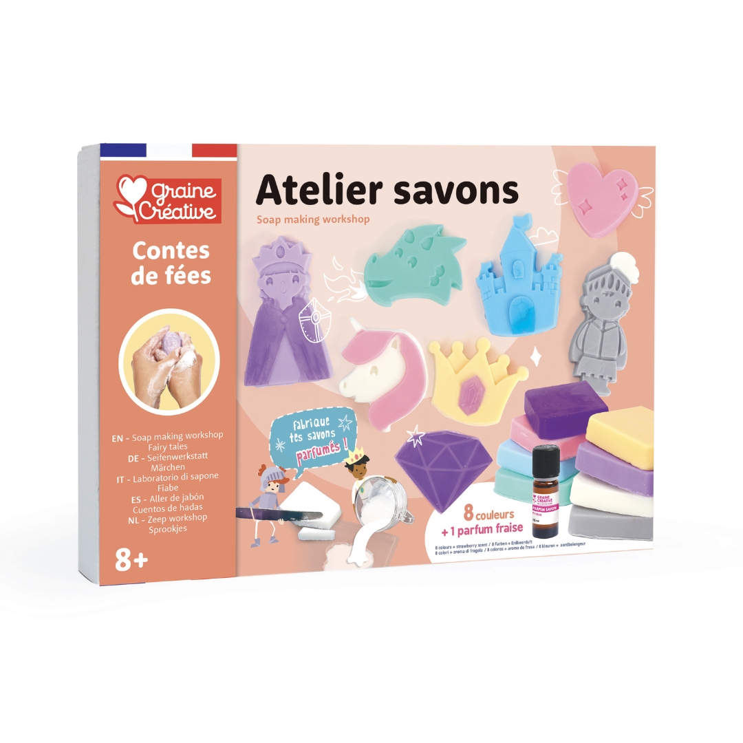 DIY – Coffret comptoir des savons contes de fées