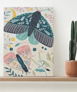 Peinture par numéros 20×30 cm – Papillons