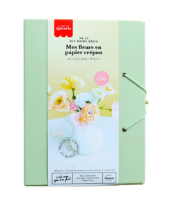 KIT DIY : Mes fleurs en papier crépon