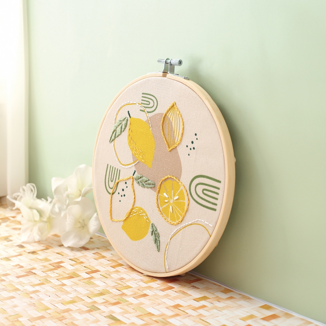 Kit broderie : Citron – Image 2