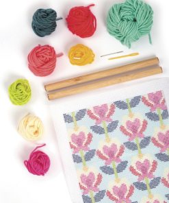 Kit canevas – Fleurs de lotus