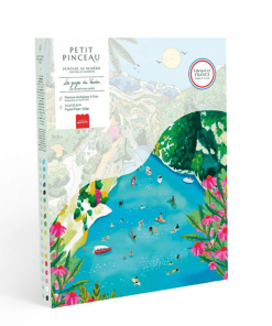 Kit peinture au numéro les gorges du verdon 24,5 cm x 32,5 cm 