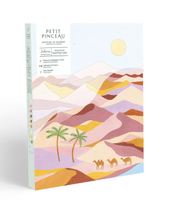 Kit peinture au numéro Sahara 24,5 cm x 32,5 cm 
