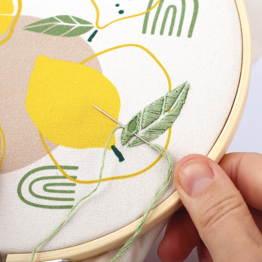 Kit broderie : Citron – Image 3