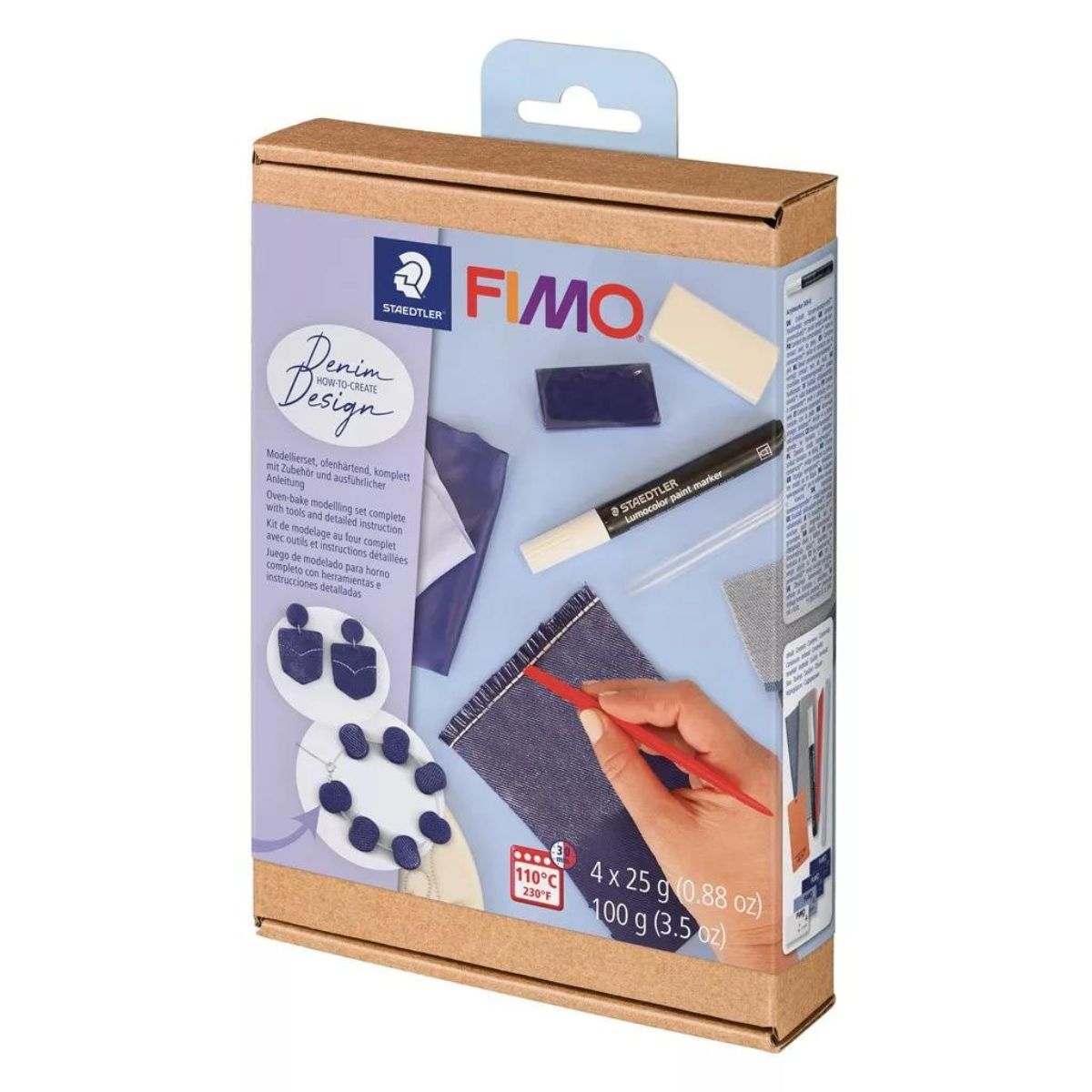 Kit de Modelage Fimo – Denim