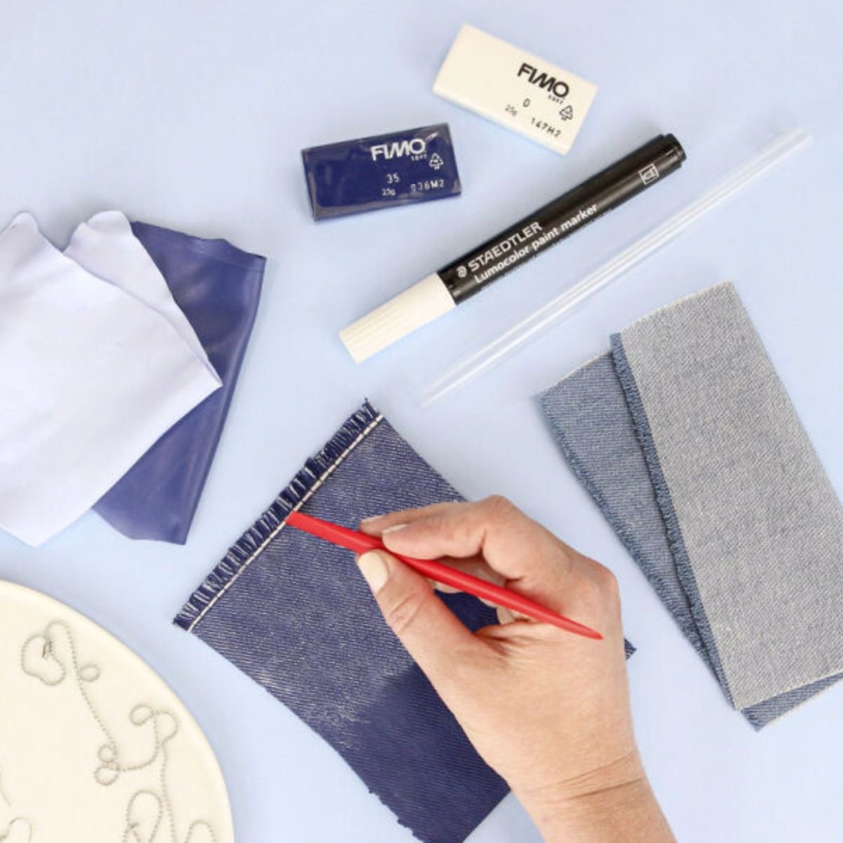Kit de Modelage Fimo – Denim – Image 3