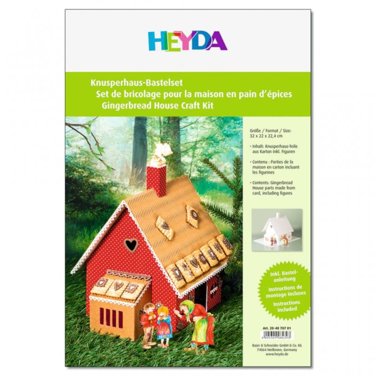 Kit de Bricolage – Maison en Pain d’Épices