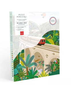 Kit peinture au numéro Sri Lanka 24,5 cm x 32,5 cm