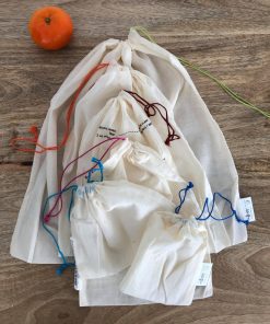 Sacs à vrac en coton bio (Taille au choix)