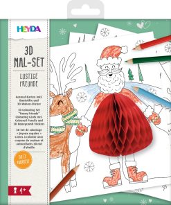 Kit de Coloriage 3D – Amis Rigolos