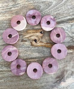 Anneaux en cèdre rouge pour cintres – antimite naturel