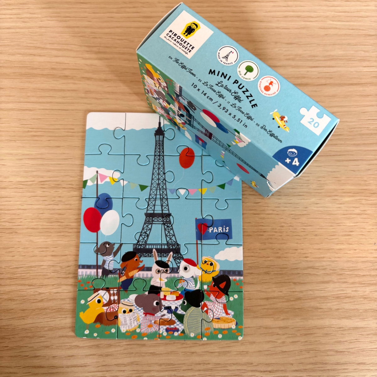 Mini puzzle Tour Eiffel – 20 pièces – Image 4