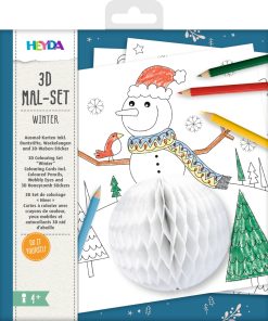 Kit de Coloriage 3D- Hiver