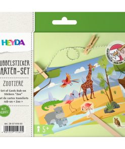 Kit de Cartes Transferts – Animaux du Zoo
