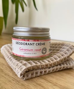 Déodorant crème « GÉRANIUM ROSAT » BIO