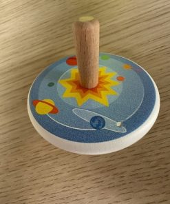 Toupie en bois – Galaxie