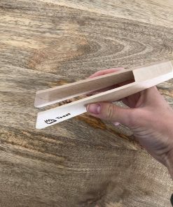 Pince à toast en hêtre