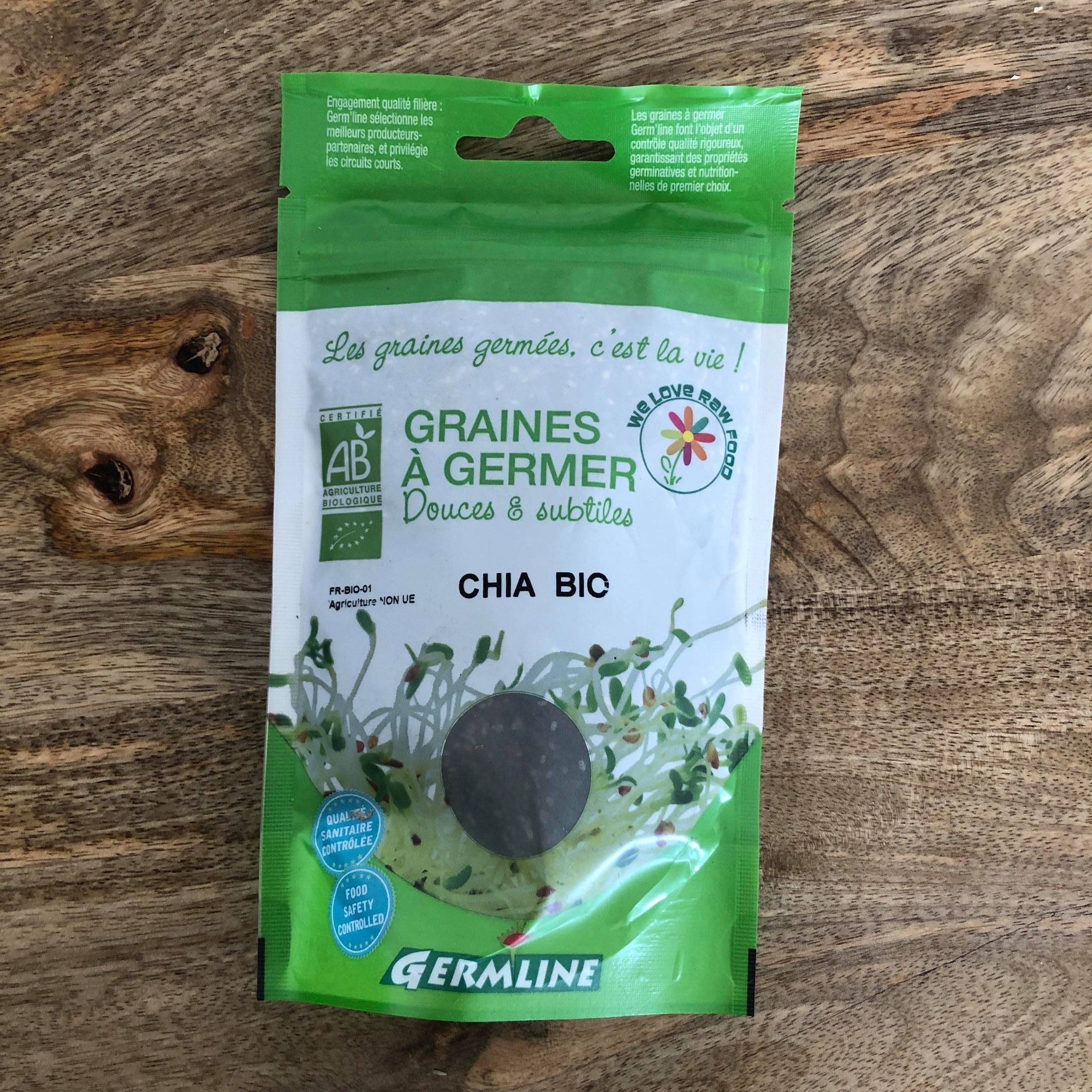 Graines à germer- CHIA BIO