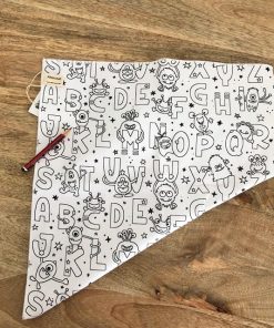 Set de table à colorier