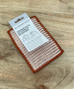Torchon en fil de cuivre et microfibre