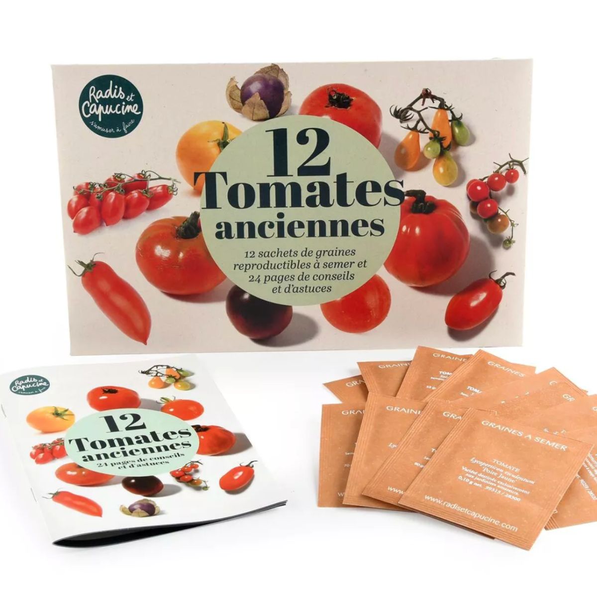 Coffret : Je fais pousser mes 12 tomates anciennes – Image 2