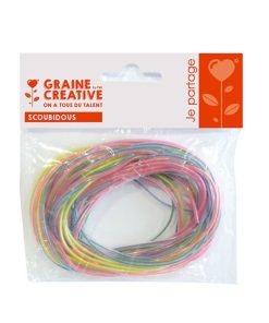 12 Fils scoubidous – effet perle