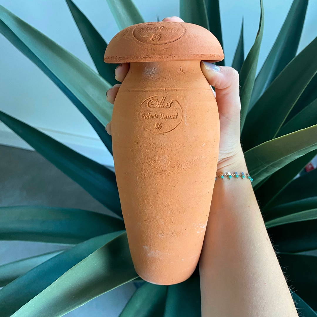 Ollas à planter allongée 0,5 L – Terre brute – Image 9