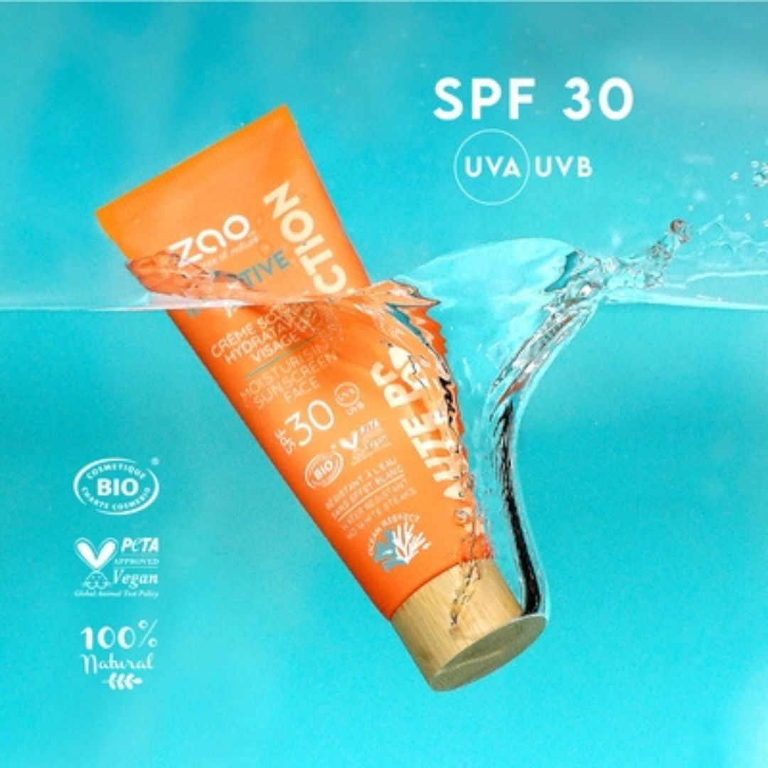 Crème solaire hydratante Bio & Vegan – SPF 50 – Image 3