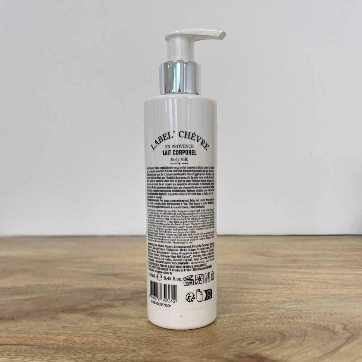 Lait corporel au lait de chèvre bio 250 ml – Image 2