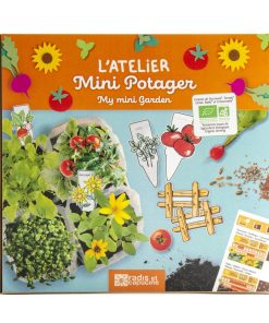 Coffret : Je fais pousser mon mini potager comme un grand