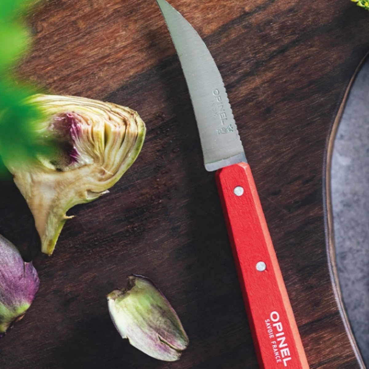 Couteau à Légume n°114 OPINEL – Rouge – Image 2