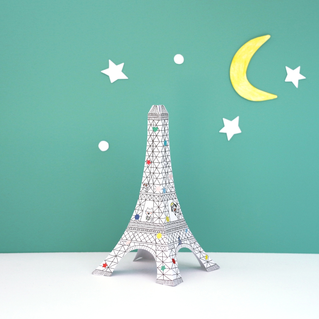 Kit créatif : 1 tour eiffel à construire – Image 3