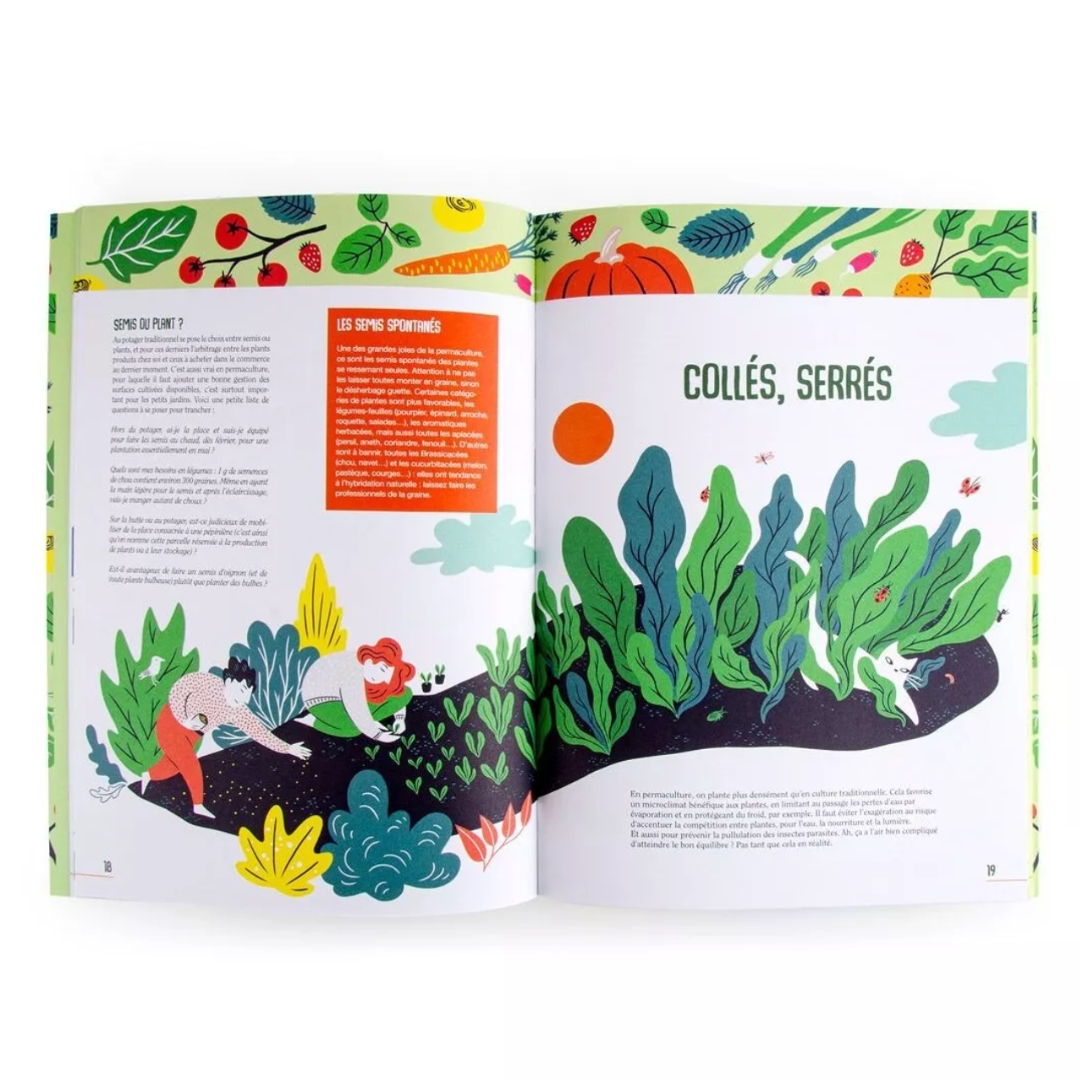 Livre 12 sachets de graines : Je jardine en permaculture – Image 3