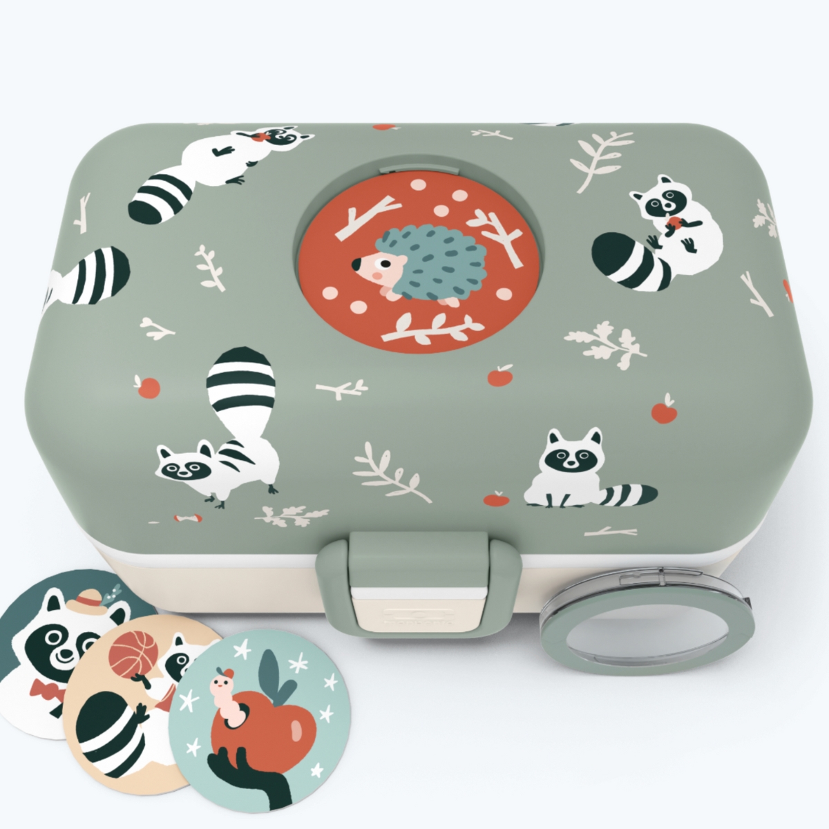 Monbento | Lunchbox – Vert Raccoon – Image 5