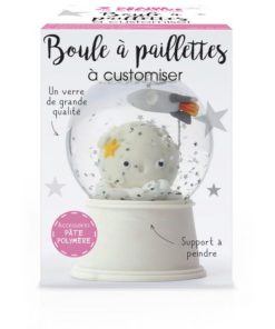 Boules à paillettes à customiser