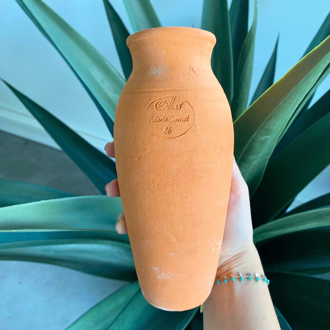 Ollas à planter allongée 0,5 L – Terre brute – Image 8