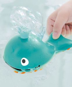 Baleine à bulles pour le bain