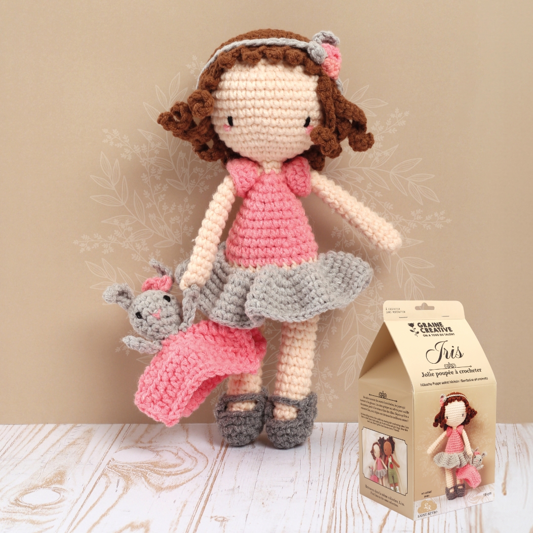 Kit crochet Jolie poupée – Iris