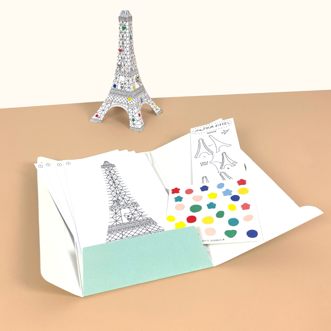 Kit créatif : 1 tour eiffel à construire – Image 4