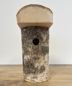 Nichoir en bouleau pour mésange bleu