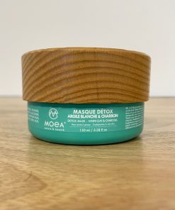 MOEA – Masque Détox Argile Blanche et Charbon
