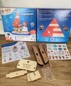 Mon kit océan : Je construis mon bateau en bois