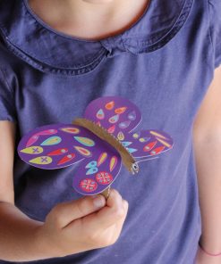 Kit créatif : 6 papillons à construire